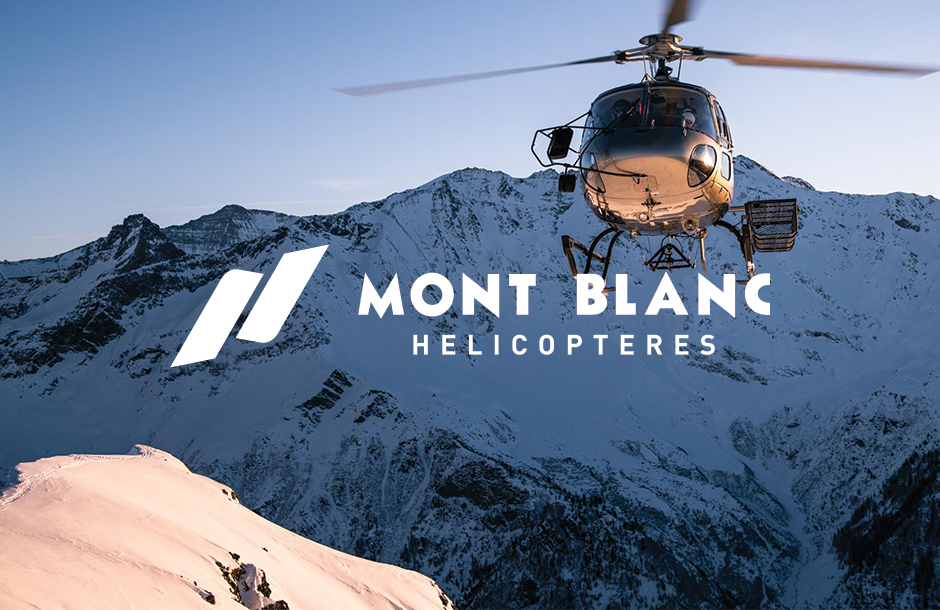 Mont Blanc Hélicoptères ; support digital | Thibaud Lenthéric